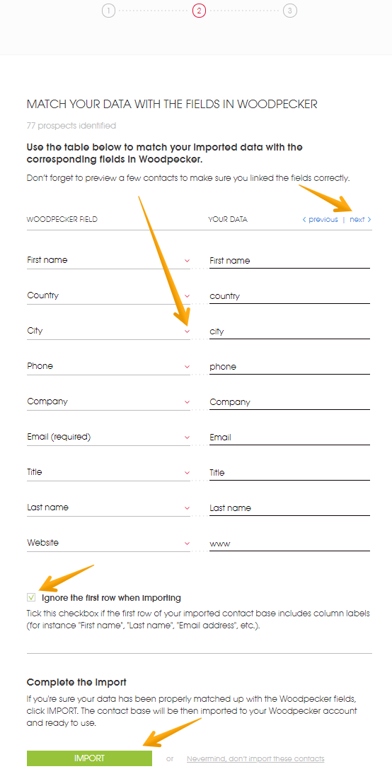 How to add prospects in Woodpecker