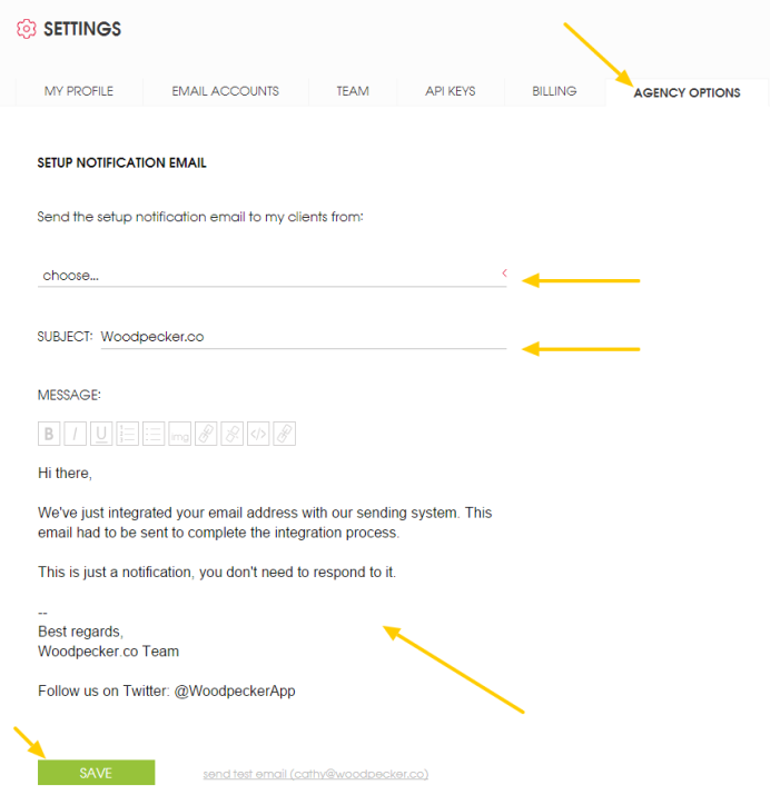 woodpecker-validation-email-setup