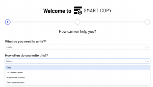 screenshot of smartcopy