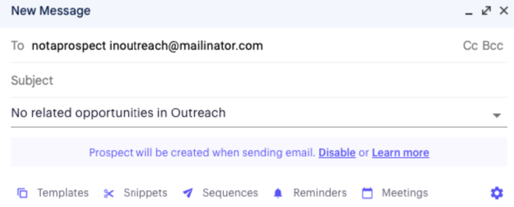 Outreach Everywhere Chrome extension