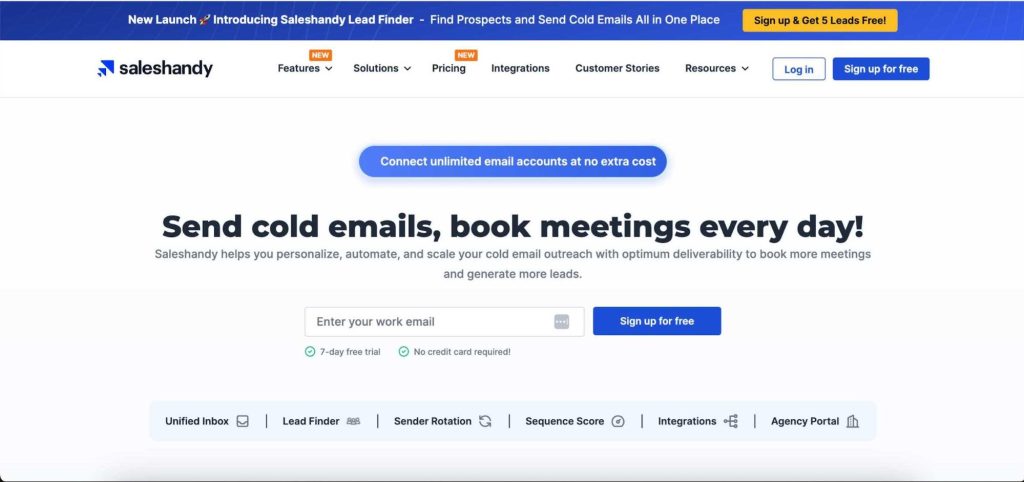 Saleshandy - one of the   sales email automation tools