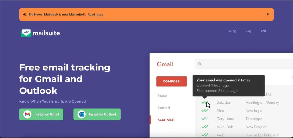Mailsuite (formerly Mailtrack)