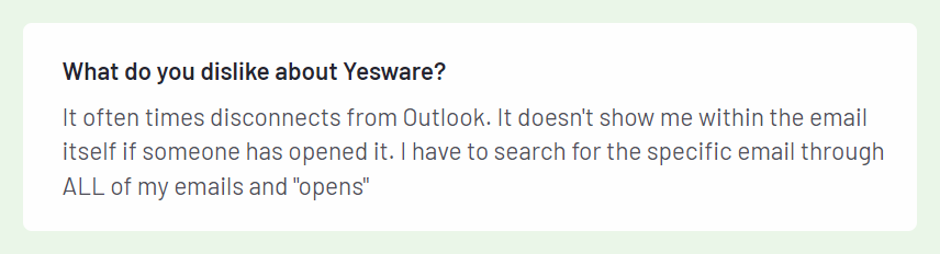 yesware review