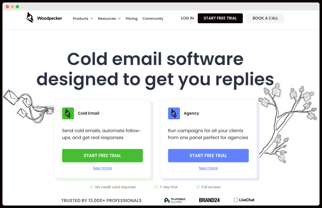 Woodpecker - a tool for cold email outreach