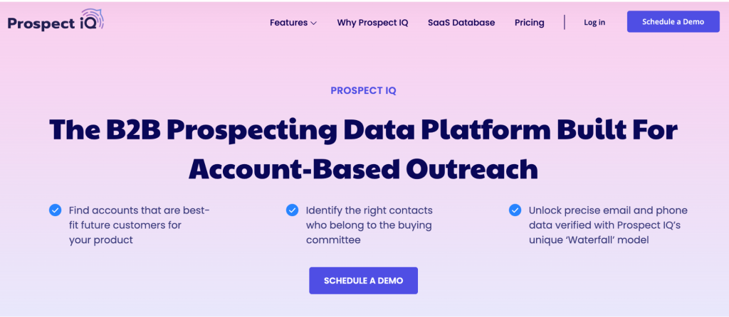 Klenty ProspectIQ for growing sales teams