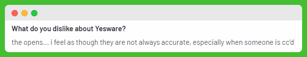 Yesware review
