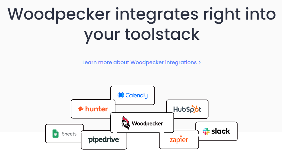 Woodpecker's integrations