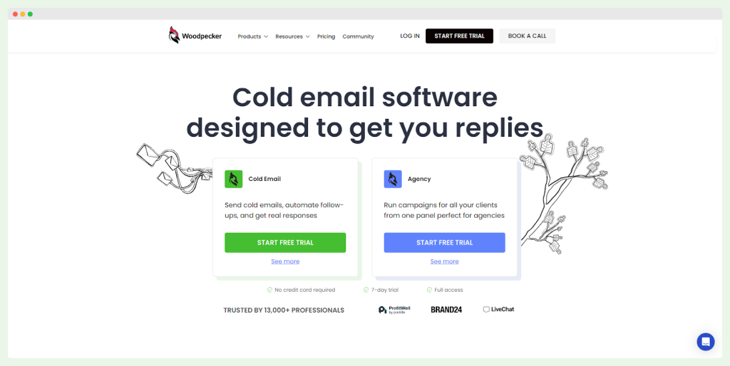 Woodpecker - outbound automation tool for cold emails