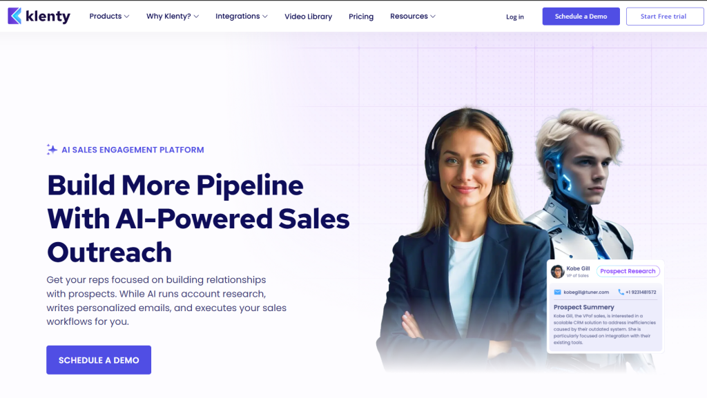 Klenty - email marketing software for email sequences