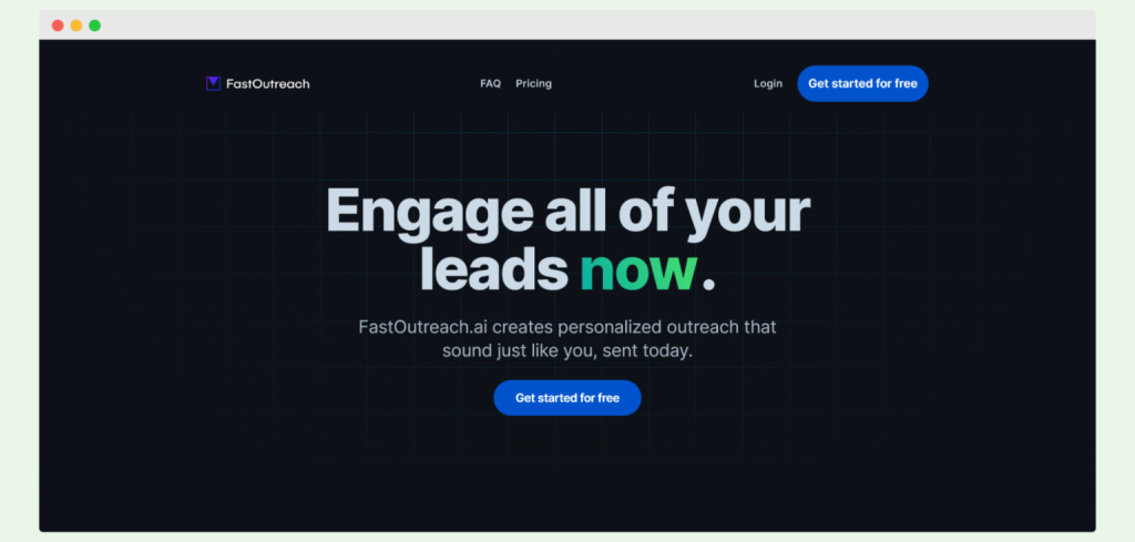 FastOutreach - ai outreach tool