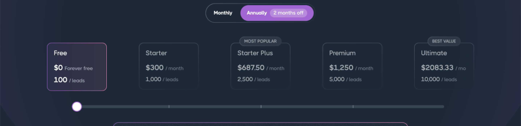 Luna AI pricing