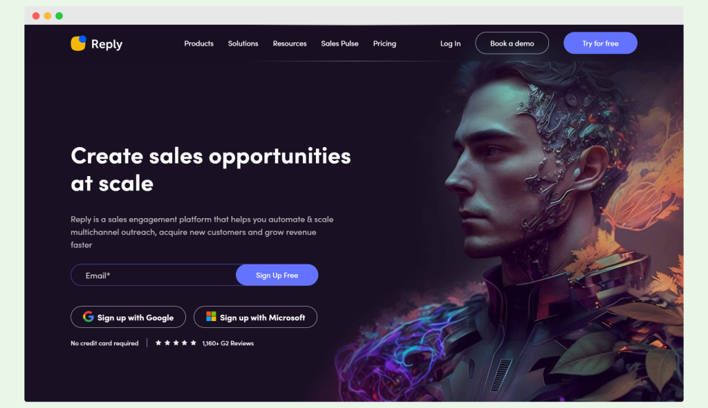 Reply.io as sales cadence software 