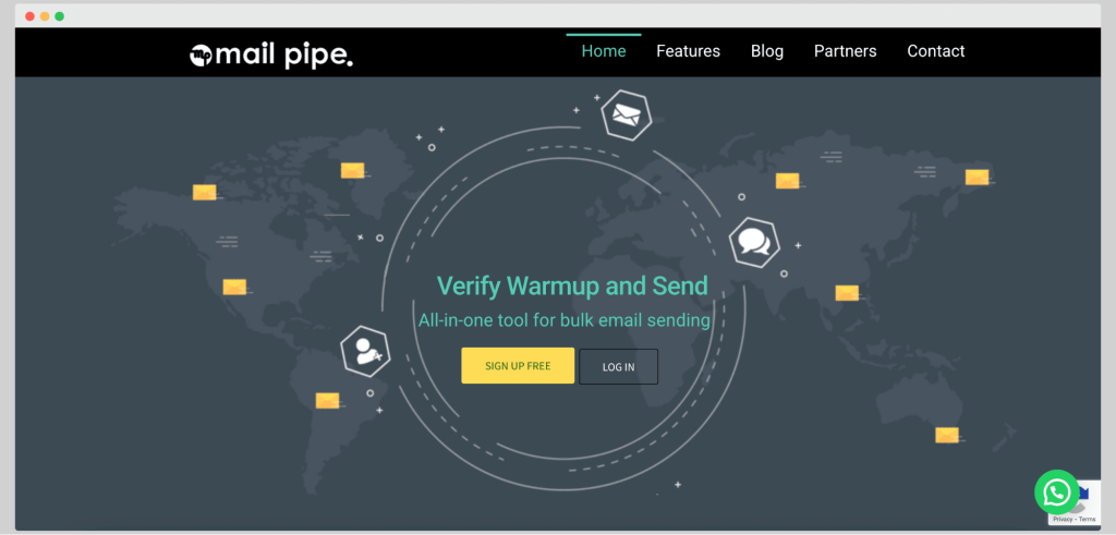 Mailpipe is a tool for email verification, warmup and sending cold emails.