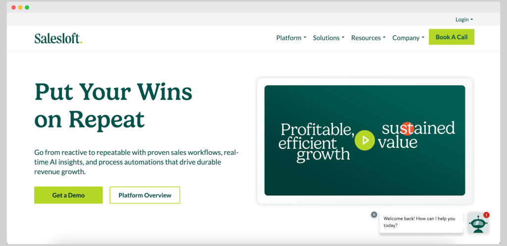 Salesloft, a Glasshive alternative