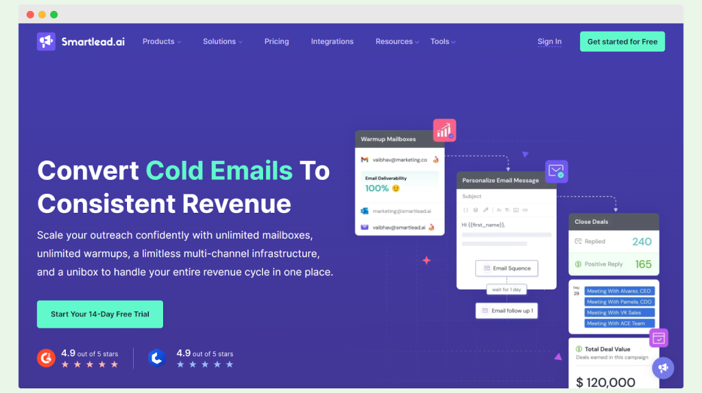 Smartlead as InboxIgniter alternative