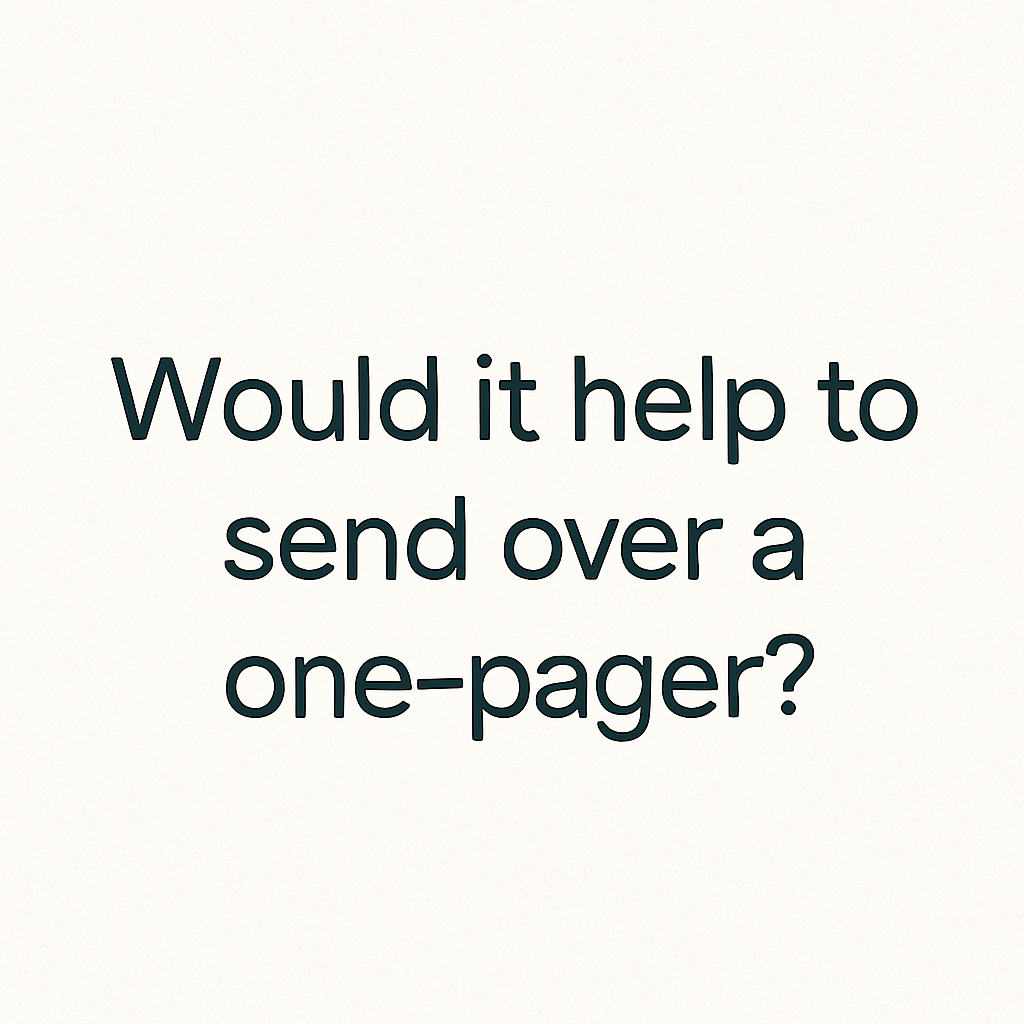 cold email CTA example