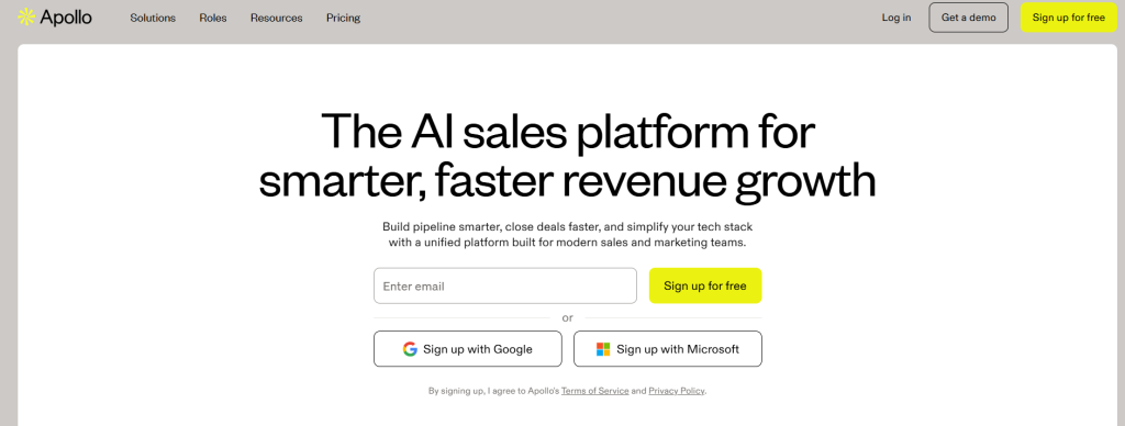 Apollo.io is a data-rich Pabbly Email Marketing alternative that powers sales analytics, email personalization, and targeted campaigns across multiple applications with automated workflows.
