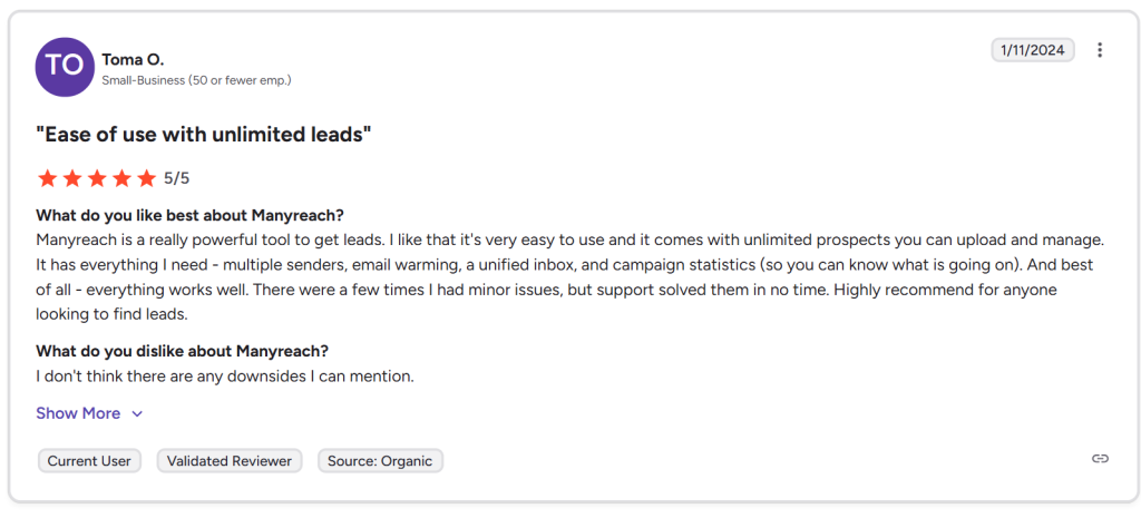 manyreach reviews g2 - 2 recommended for managing outreach efforts effectively