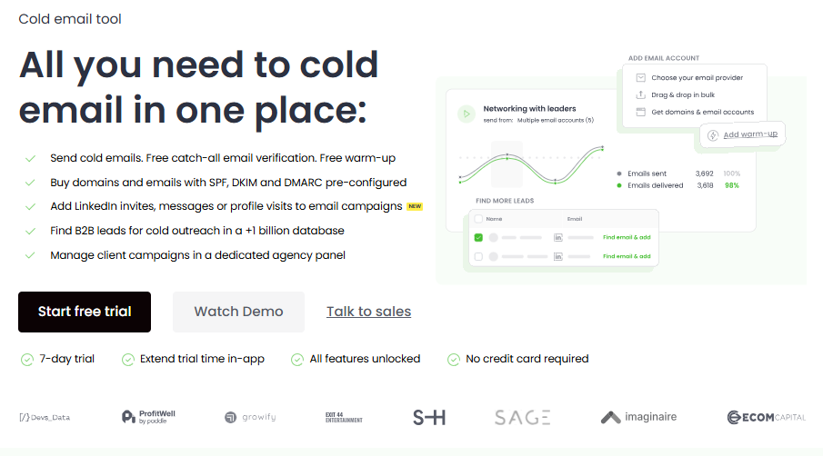 pricing Woodpecker vs Emailchaser - which tool and pro plans cater better to send emails, create campaign, use multiple email accounts?