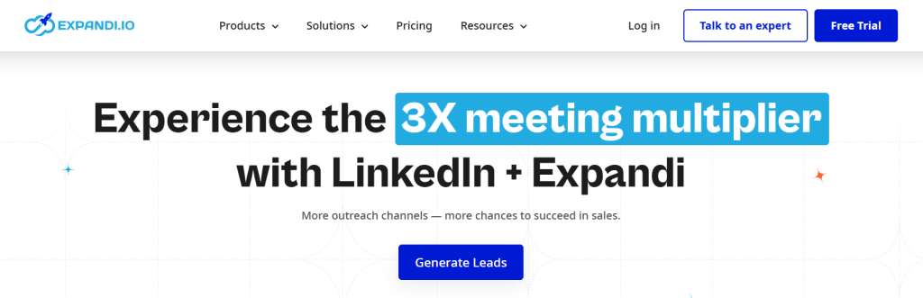 drip campaigns Expandi main website