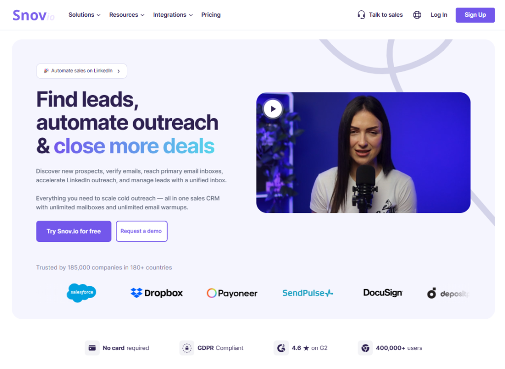 evaboot alternative - snov.io