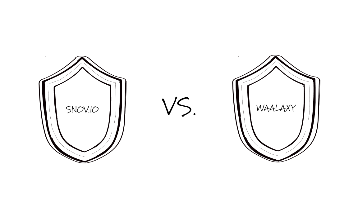 Snov.io vs Waalaxy LinkedIn Automation Tool Comparison - cover photo.