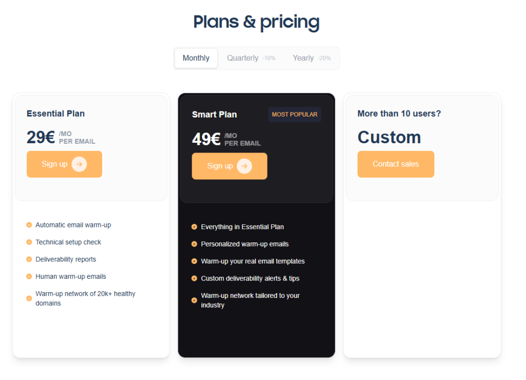 lemwarm review of pricing in simple words; lemwarm pricing; basic plans and different billing periods
