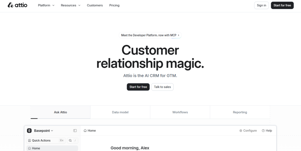 Attio: page.