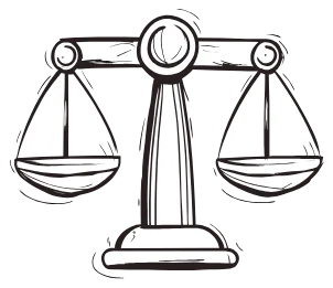 A balance scale