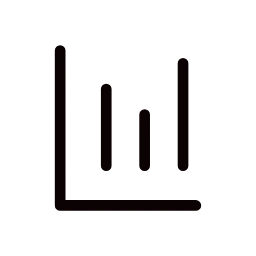 doodle of four bars of rising height