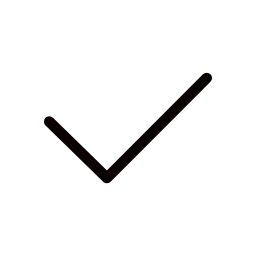 A check mark in a box