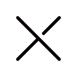 A large X mark